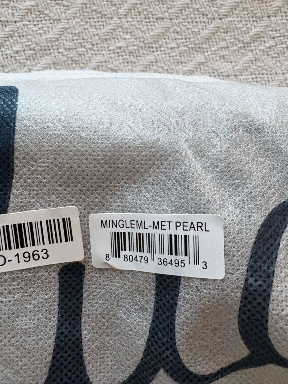 lug Mingle Metallic Pearl bag with Quilted Detail NWOT - Picture 7 of 7